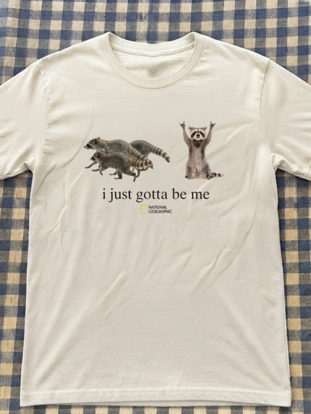 Vintage National Geographic White Short-Sleeve Tee